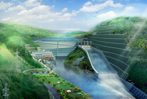 白城老挝南塔河1号水电站项目
